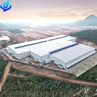 Edificio Prefabricado de Acero para Almacenes, Planta Industrial, Estructura de Acero Prefabricada