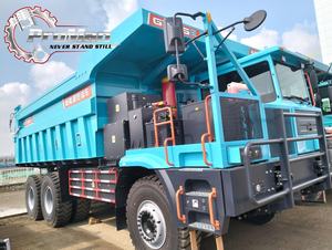 GT130E Camion à benne basculante électrique à corps large pour mines Puissance de crête 800kw <span class=keywords><strong>Vitesse</strong></span> maximale 48 km/h Faible consommation d'énergie Haute efficacité Chaude - Product Image 4