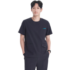 New Crew-neck Clinic Uniform <strong>Supplier</strong> <strong>Medical</strong> Uniforms Nurse Durable Breathable Dentist Laboratory Doctor Suits for Men - Product Image 6