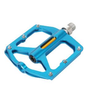 Aluminum Alloy Bicycle Pedals With Ball Bearing Steel Spindle For Road <b>Bikes</b> Durable Design <b>Red</b> Color - Product Image 5