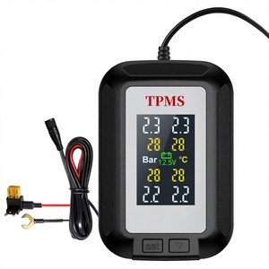 Bluetooth Tpms 車用リアルタイムモニタリングモバイルアプリ付き できない プログラミングクイックマッチデュアルディスプレイタイヤ空気圧センサー - Product Image 4