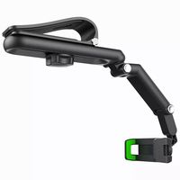 Clip de bureau rotatif multinational Support de téléphone portable Support de voiture Pare-soleil Support de téléphone de voiture
