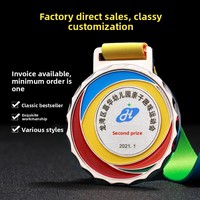 Médailles personnalisées sur mesure, conception gratuite, médailles de Chine pour la Journée sportive des maternelles, compétitions de football et de basketball, médailles d'or de champion, plaques d'honneur