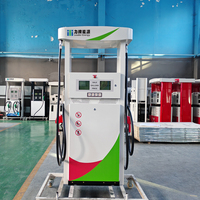 Dispensador de Combustible de 2 Boquillas Directo de Fábrica, Dispensador de Combustible Controlado por Computadora con Garantía para Equipos de Servicio de Gasolineras