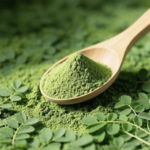 เครื่องทำผงใบมะรุมบรรจุในฉลากส่วนตัวผงสมุนไพรธรรมชาติบริสุทธิ์ผงใบมะรุม - Product Image 2