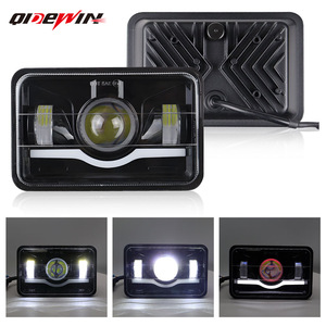 ไฟหน้า LED ทรงสี่เหลี่ยมขนาด 5.75 นิ้ว พร้อมไฟวงแหวน สำหรับรถจี๊ปแรงเลอร์ รถออฟโรด ความสว่าง 6000 ลูเมน ป้องกันน้ำและฝุ่นระดับ IP68 - Product Image 5
