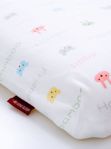 非毒性通気性ベビー枕動物パターンクッション保護ヘッド枕新生児用 - Product Image 2