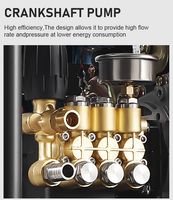 Machine de dragage de canalisations à grand débit 30L/Min pour moteur à essence Machine de nettoyage d'égouts à haute pression pour canalisations communautaires