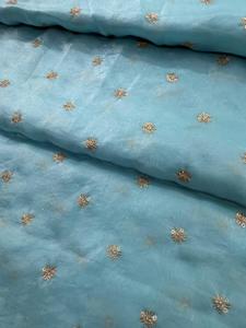 ผ้าถักลาย Jari Butti ผ้าไหมสีทองแบบใหม่ขายดี - Product Image 4