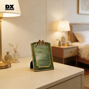 กรอบรูปเรซินโบลวินเทจ4x6 5x7 6x8 8x10นิ้วกรอบรูปสีดำ/สีเขียวสุดหรูสำหรับตกแต่งโต๊ะ & ผนัง - Product Image 6