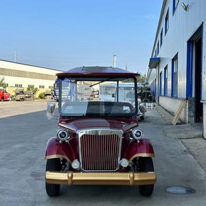 Voiturette de golf électrique de luxe vintage 2026, lumières LED, pneus tout-terrain, autonomie 50-70 km, batterie au plomb-acide - Product Image 2