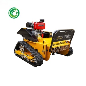 Cortacésped RC de alta eficiencia, Mini controlador de hoja de oruga, Motor sin escobillas, cortacésped eléctrico de giro cero - Product Image 1