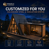 Casa Prefabricada de Lujo, Construcción Europea de Acero Ligero, Villa Modular de Alta Calidad, Impermeable, de Construcción Rápida, Moderna