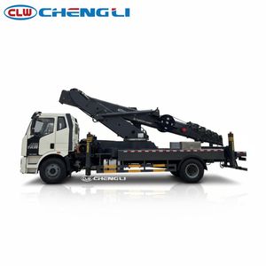 FAW 45m Straight Boom Aerial Platform Truck Bucket Truck Cherry Picker for High Altitude Maintenance - Product Image 4