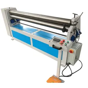 3.5 mm thickness 3 roller plate bending machine and small plate rolling machine for 1550mm length