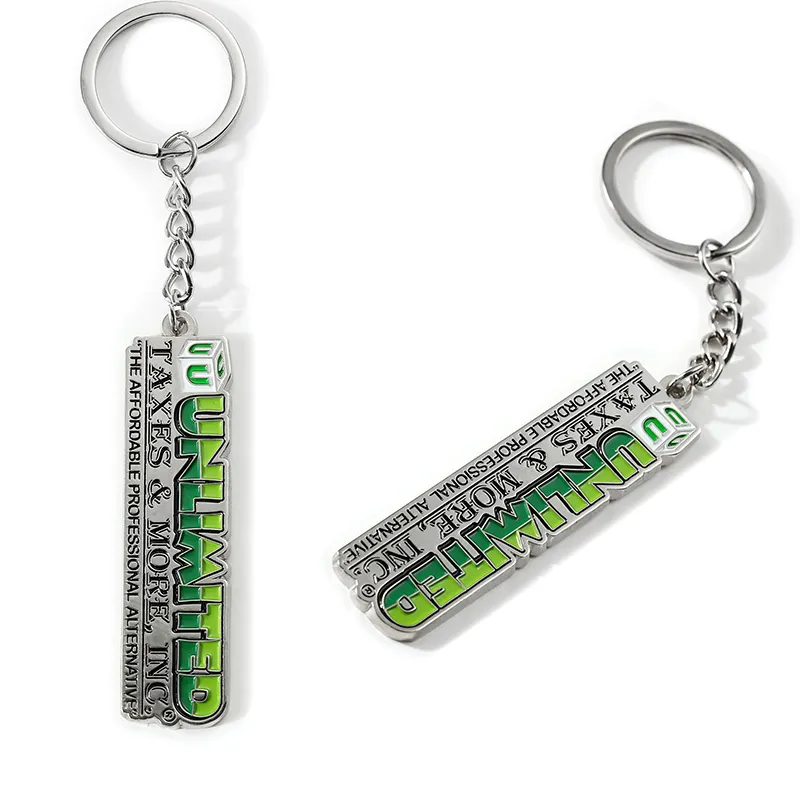 Брелок для ключей с логотипом на заказ