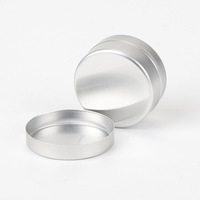 Boîte en métal ronde vide de 10g, petite boîte en aluminium pour pommade aux herbes, huile rafraîchissante, crème cosmétique, contenants en aluminium