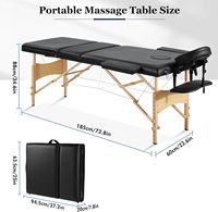 Meilleure Offre Spéciale Durable Camillas Para Masajes Table de Massage de la tête pliable Salon de beauté lit pour le visage Spa lit de Massage des cils