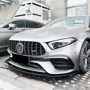 Amp-Z Spoiler avant en fibre de carbone, finition mate, pour Mercedes-Benz Classe A W177 A45 A45S AMG 2019-2023 - Product Image 2