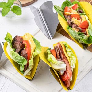 Innovador Soporte de Taco de Acero Inoxidable en Forma de W para Posicionamiento de Clavos en Pie - Product Image 1