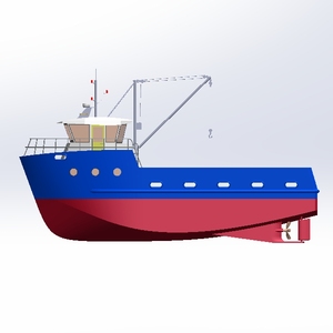 Barco Pesquero Grandsea Purse Seine - Casco de Fibra de Vidrio, Motor Diésel Nuevo, Pesca Comercial, Multifuncional, Impermeable, en Venta - Product Image 5