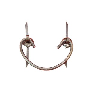 A0575 Chinese Style Iron Cabinet Handle Ring 65mm Hole Spacing For Drawer <b>Wardrobe</b> Kitchen Cabinet - Product Image 5