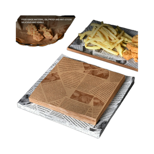 Bao bì thực phẩm chống thấm dầu in logo tùy chỉnh dành cho thịt nguội, hamburger, khoai tây chiên, bánh mì, bánh ngọt - Product Image 3