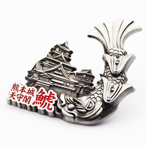 Vente en gros d'aimants de réfrigérateur 3D en métal, souvenirs de la ville d'<span class=keywords><strong>Okinawa</strong></span> au <span class=keywords><strong>Japon</strong></span>, en alliage de zinc, personnalisés - Product Image 4