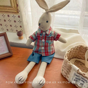 Muñeco de Conejo de Peluche con Orejas de Flores, Suave y Largo, Venta al por Mayor - Product Image 5