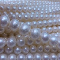 Perles en vrac, perles naturelles, perles de riz, perles de riz d'eau douce, perles d'eau douce, perles en vrac pour la fabrication de bijoux