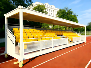 Módulo de Contenedor Tribuna de 20 y 40 pies, Asientos Móviles Prefabricados para Negocios de Alquiler en Festivales al Aire Libre - Product Image 3
