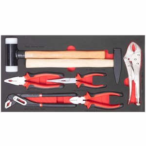 Kinbox sửa chữa xe Tay Xe đẩy tủ công cụ hoàn chỉnh ngực với các công cụ hội thảo - Product Image 4