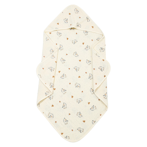 Toalla de <span class=keywords><strong>Baño</strong></span> con Capucha para Bebé, de Muselina de Algodón Suave de Secado Rápido, para Uso Doméstico, Cuadrada, Personalizada al por Mayor - Product Image 4