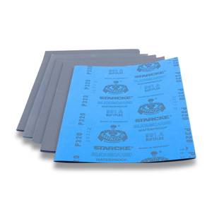 Feuilles de ponçage Starcke Matador durables, imperméables et résistantes pour la fabrication de précision, le travail des métaux, la restauration de meubles - Product Image 3