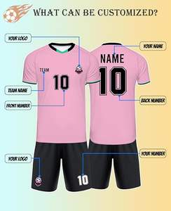 Conjunto de Camisetas de Fútbol para Niños, Uniforme de Fútbol, Camisetas de Fútbol, Trajes de Fútbol, Camisetas del Barcelona para Niños, Camisetas de <span class=keywords><strong>Miami</strong></span> - Product Image 2