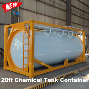 Contenedor Tanque de Acero y Plástico Compuesto ISO de 20 pies a Precio de Fábrica para Almacenamiento de Gas Natural Licuado en Estaciones de Servicio - Product Image 2