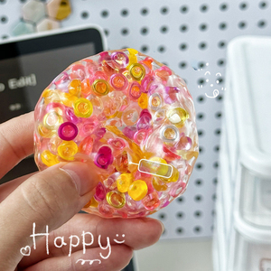 Diy Handgemaakte Noise <span class=keywords><strong>Ball</strong></span> Speelgoed Fidget Hand Gevoel Speelgoed Squishy Verlichten Luidruchtig Knijp Bal Speelgoed - Product Image 2