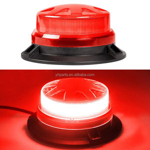 Магнитная светодиодная синяя аварийная мигалка-стробоскоп для автомобиля, сигнальная лампа-вспышка 12В/24В, маяк безопасности для транспортных средств - Product Image 3