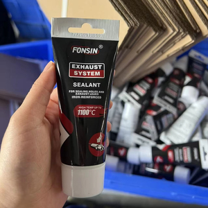 Nouvelle colle de réparation pour tuyau d'<span class=keywords><strong>échappement</strong></span> de voiture, mastic silicone <span class=keywords><strong>haute</strong></span> <span class=keywords><strong>température</strong></span>, <span class=keywords><strong>pâte</strong></span> d'étanchéité pour <span class=keywords><strong>échappement</strong></span> 75G, ininflammable - Product Image 1