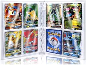 Albums de stockage de cartes à collectionner haute transparence 4 feuilles protecteur <span class=keywords><strong>Pokemon</strong></span> Collection liant Kpop Style plastique Album Photo livre - Product Image 4
