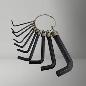 Juego de Llaves <span class=keywords><strong>Allen</strong></span> Hexagonales de 8/10 Piezas con Estuche, Tamaños Métricos, Fácil de Transportar, para Reparaciones en el Hogar - Product Image 2