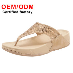 Новое поступление, женские летние легкие Нескользящие удобные повседневные спортивные тапочки с толстой подошвой, модная женская обувь - Product Image 3