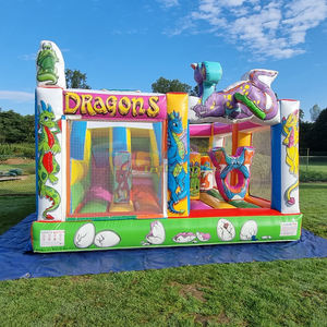 Castillo Inflable con Forma de Dragón para Fiestas Infantiles en el Patio Trasero, Venta al por Mayor - Product Image 1