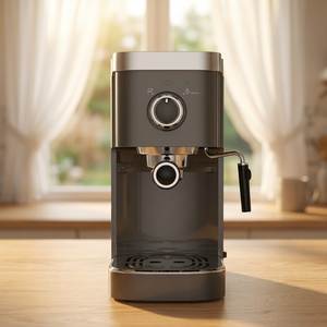 Desktop Semi Automatic <b>Espresso</b> Coffee Machine Professional Milk Steam Wand For Home Coffee Shop Small Business - Product Image 1