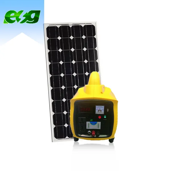 Motor solar ac 220v fonte de alimentação portátil gerador de dínamo operado conveniente 500w sistema solar