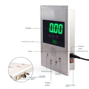 Distributeur d'air Zhuhai, manomètres de pression des pneus, autos, motos, gonfleur de pneus numérique automatique, pompes à air de station-service - Product Image 3