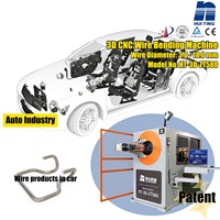 Peralatan Pembentukan Kawat 3D 5-Axis 3-8mm, Mesin Pemotong dan Pembengkok Otomatis PLC untuk Bantalan Otomotif dan Mesin dengan Akurasi Tinggi