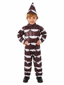 Disfraz de <span class=keywords><strong>Chocolate</strong></span> Marrón de <span class=keywords><strong>Charlie</strong></span> y la Fábrica de <span class=keywords><strong>Chocolate</strong></span>, Disfraz de Personaje de Dibujos Animados para Niños, Fiesta de Carnaval, Actuación en Escenario - Product Image 2