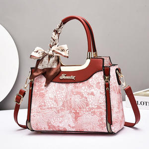 Новые женские повседневные сумки-тоут <span class=keywords><strong>2026</strong></span> года: две модели, удобные, легкие, с застежкой-молнией, гладкая текстура, цепочка, из искусственной кожи - Product Image 2