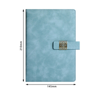 Carnet en cuir personnalisé PQ, carnet à couverture plate personnalisable, ensembles cadeaux, fournitures scolaires, tissu écologique, couleurs personnalisables